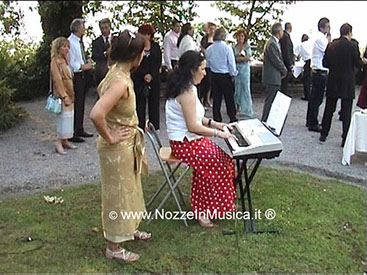 soprano e organista per cerimonia